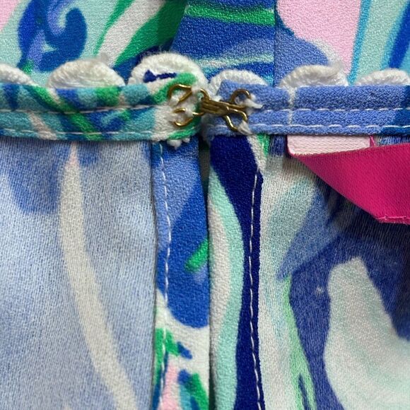 Lilly Pulitzer Nala Soft Shift Dress Party Thyme - Picture 5 of 8